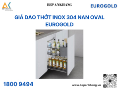 Giá dao thớt inox 304 nan Oval EPV2030 – Eurogold - ray giảm chấn
